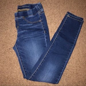 mid rise denim leggings 💙